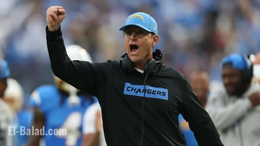 Jim Harbaugh Backs Promising Chargers Rookie After Costly Error
