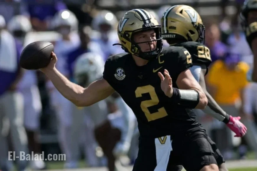 Indiana Climbs to No. 2, Vanderbilt Enters Top 10 in AP Poll