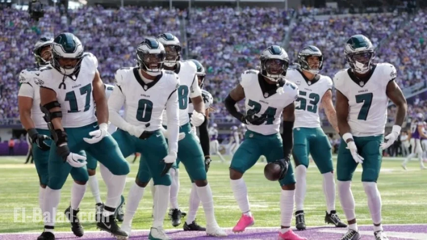 Eagles End Losing Streak with 28-22 Victory Against Vikings