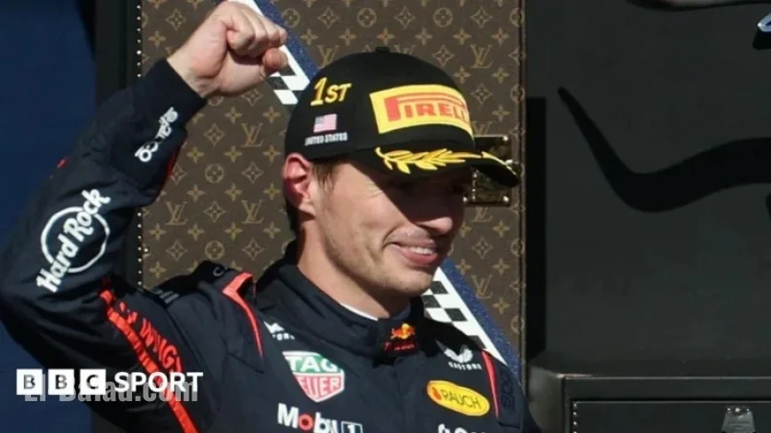 Max Verstappen Triumphs at Austin’s US Grand Prix; Norris Second, Piastri Fifth