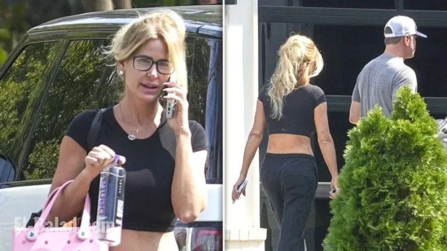 Kim Zolciak Spotted Departing New Boyfriend’s Home After Overnight Stay