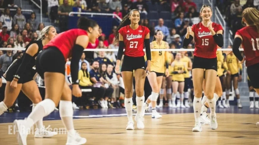 Nebraska Dominates Michigan to Secure Another Big Ten Victory