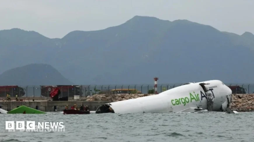 Hong Kong Cargo Plane Crash: Two Dead After Skidding Off Runway