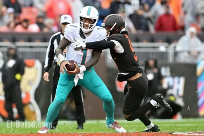 Dolphins Bench Tua Tagovailoa Against Browns; McDaniel Explores All Options