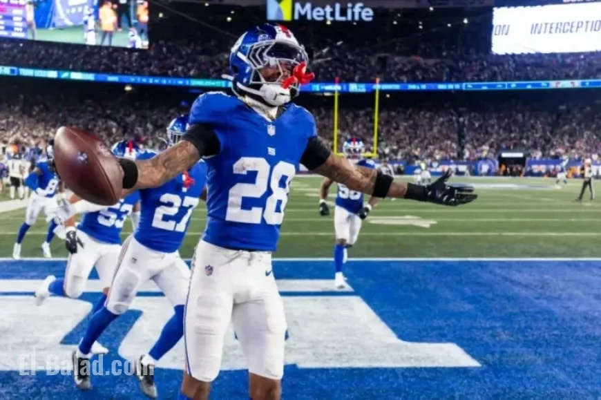 Cor’Dale Flott Shines in Giants’ Secondary with Impressive Fourth-Year Leap
