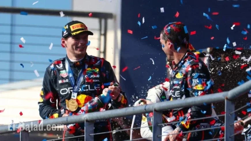 Verstappen Eyes Fifth F1 Title After Dominant US GP Triumph