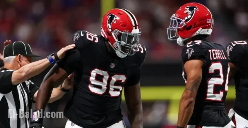 Zach Harrison, Divine Deablo Propel Falcons’ Defense Surge