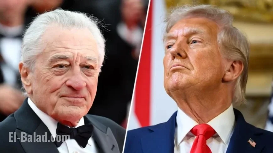 Robert De Niro Urges Americans to Oppose Trump Before Midterms
