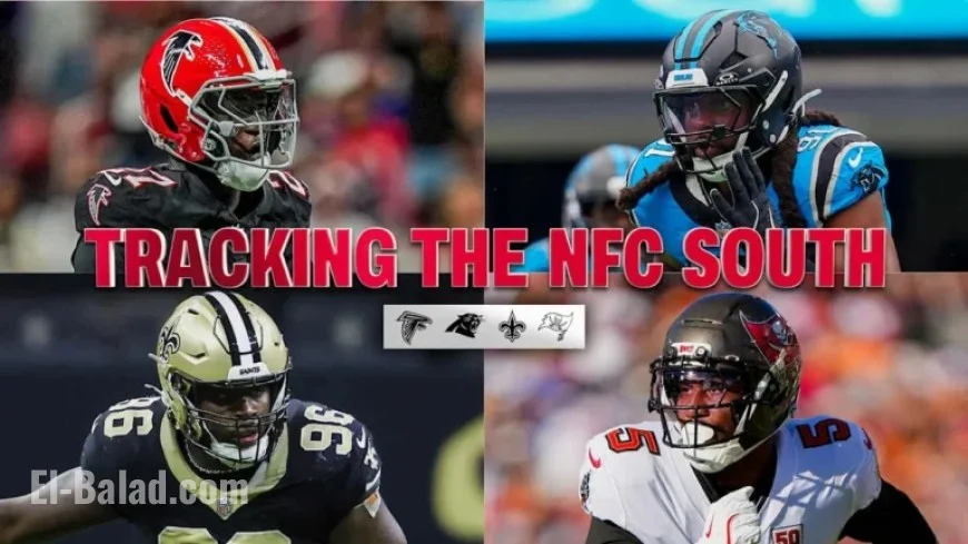 NFC South Heats Up: Three-Team Race for Division Title Emerges