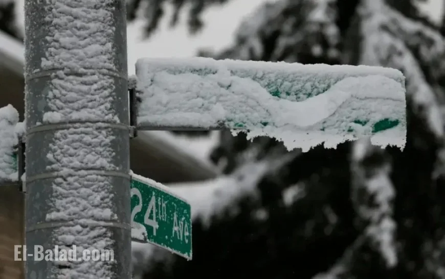 Eight Inches of Snow to Blanket Region, Winter Weather Warning Issued