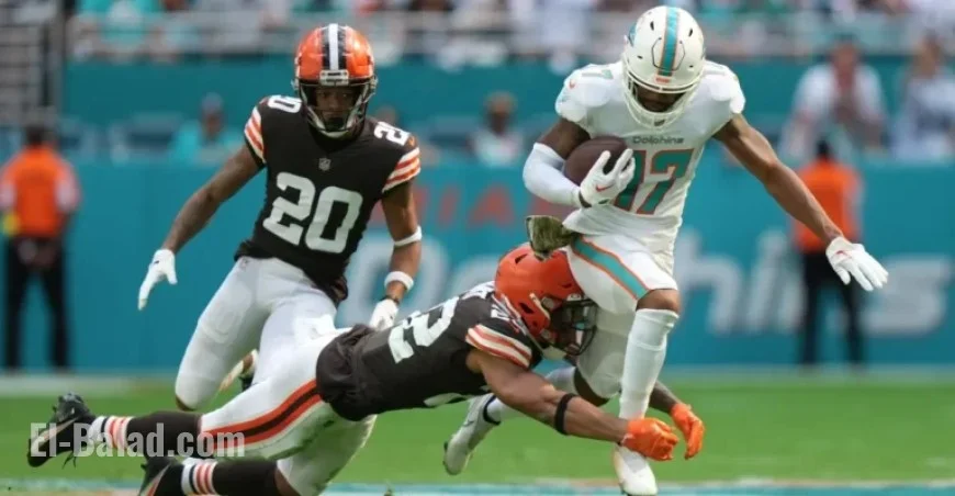 Miami Dolphins vs. Cleveland Browns: Live Thread and Game Details