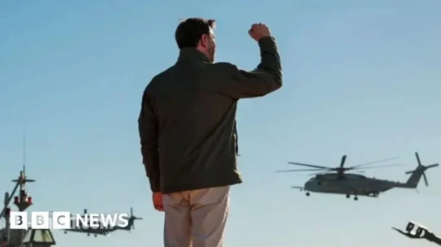 Shrapnel Damages Cars on California Highway During Marines Celebration
