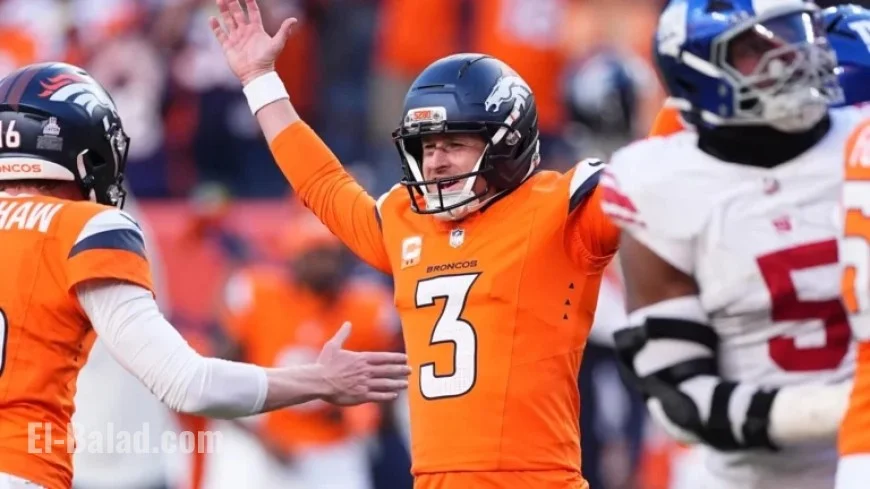 Broncos Edge Giants in Thrilling 33-32 Fourth Quarter Comeback