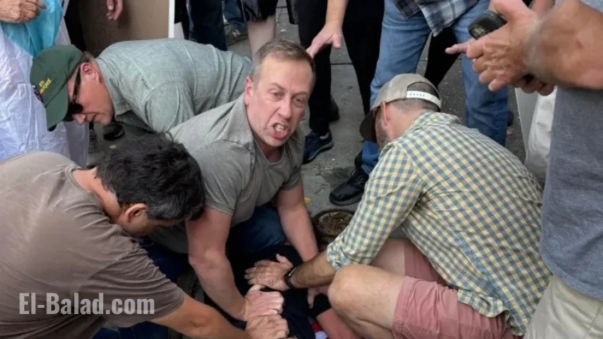 Kent No Kings Protest: Man Arrested for Shoving Woman