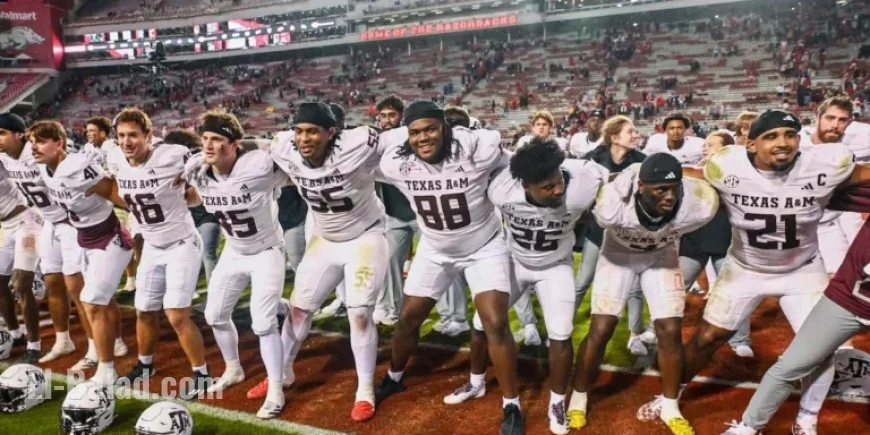 Texas A&M Climbs to No. 3 in AP Poll Rankings