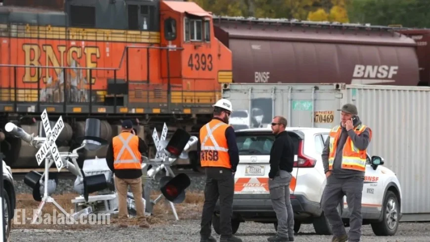 Train Conductor Fatally Struck in Montana Accident