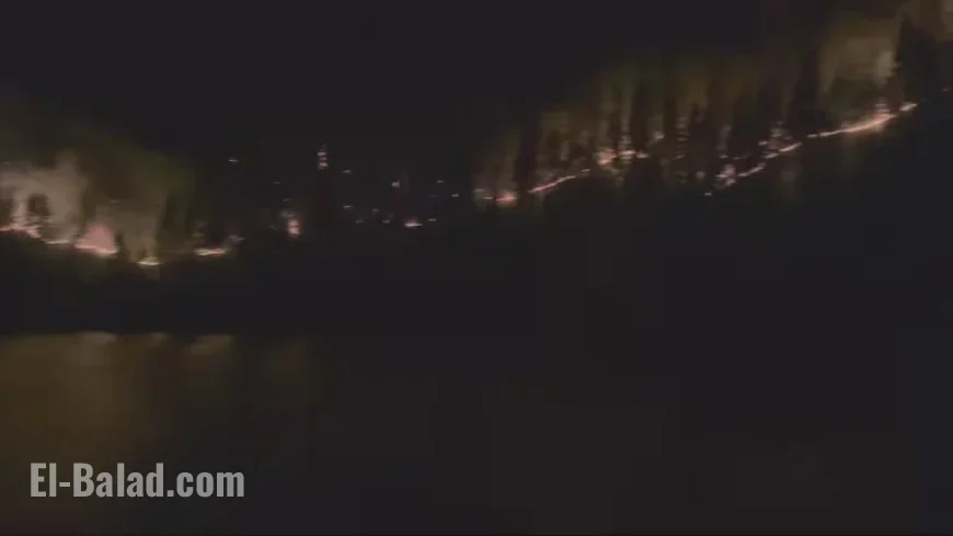 Forest Fire in Haute-Mauricie Threatens Residences: Images