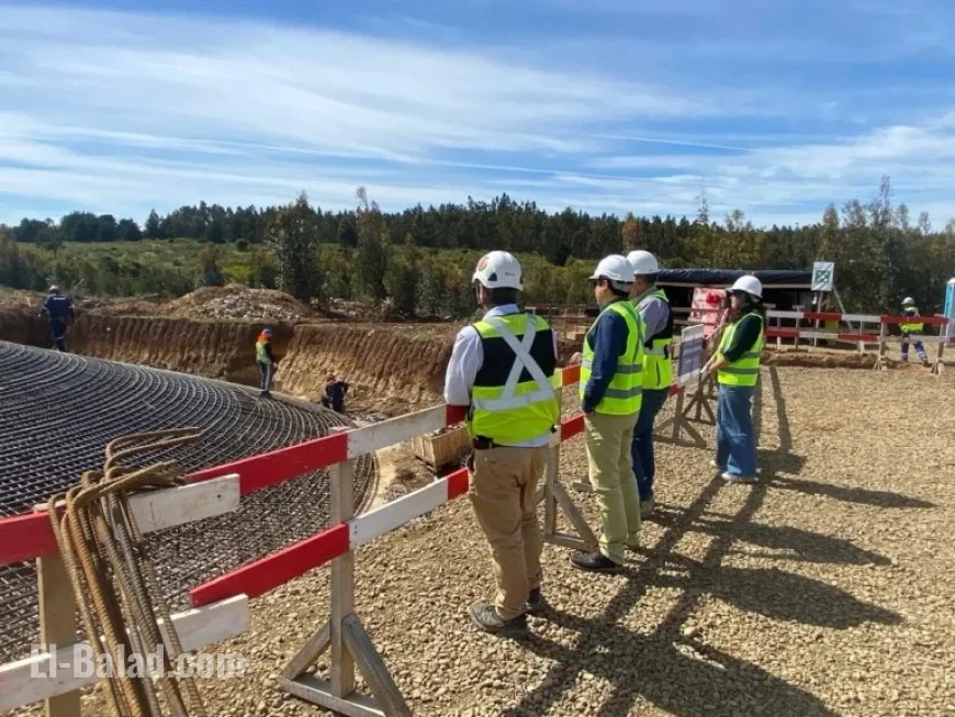 Economy Chief Nelson Curiñir Inspects Angol’s Cancura Wind Megaproject Progress
