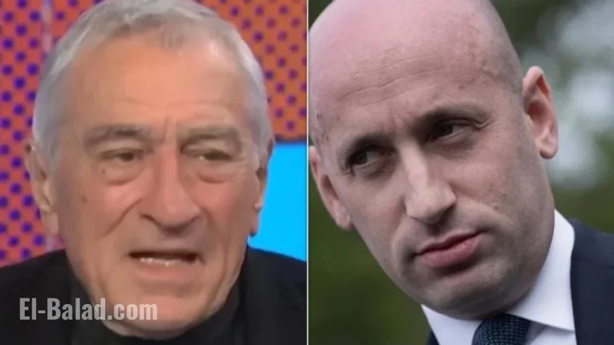 Robert De Niro Condemns Stephen Miller in Fiery Speech