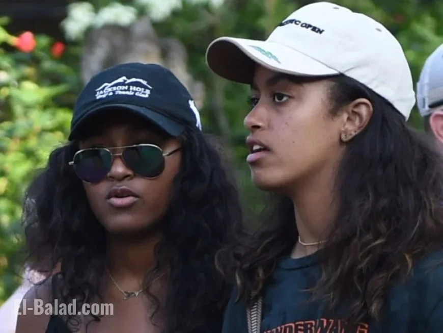 Malia and Sasha Obama Celebrate at Stella Banderas’ Wedding