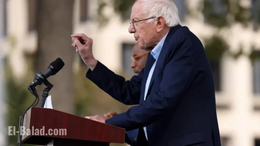 Bernie Sanders Criticizes Trump, Billionaires at ‘No Kings’ Rally