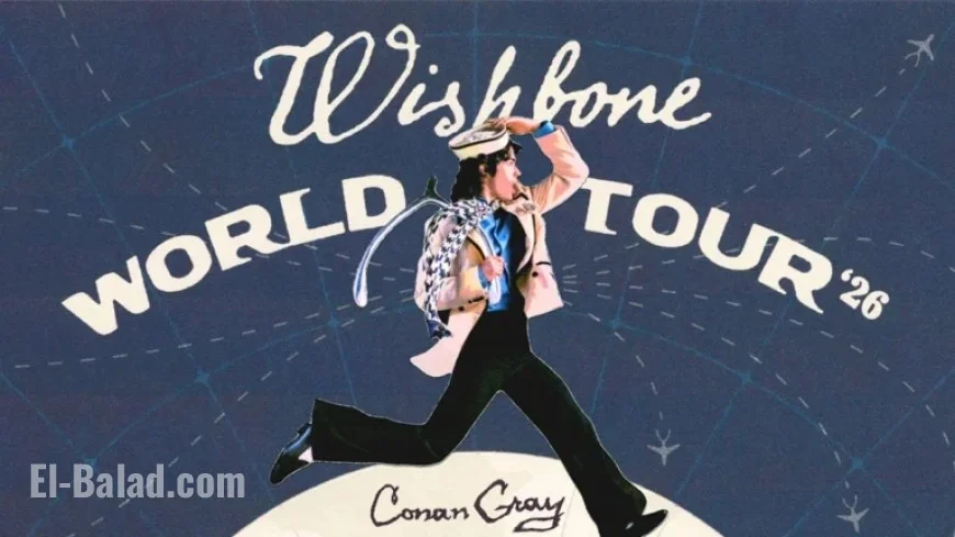 Conan Gray Unveils 2026 Global Arena Tour Dates