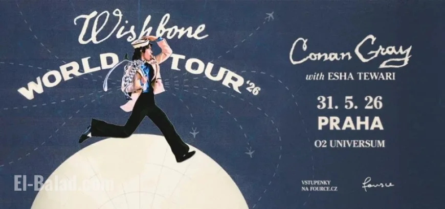 Conan Gray Captivates Prague with Extraordinary Album “Wishbone”