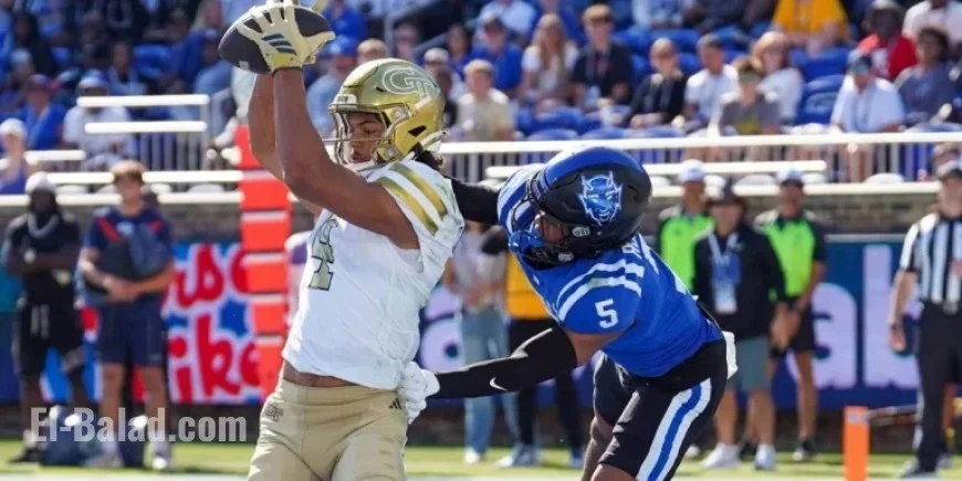 Week 8 College Football Rankings: Indiana, Georgia Tech, Vandy in Top 10