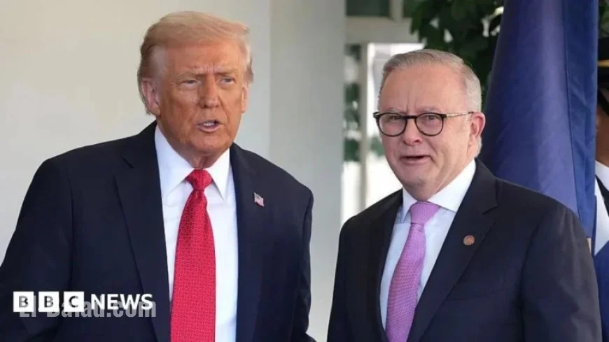 Australia’s PM Albanese, Trump Sign Rare Earths Deal Amid Aukus Defense Agreement