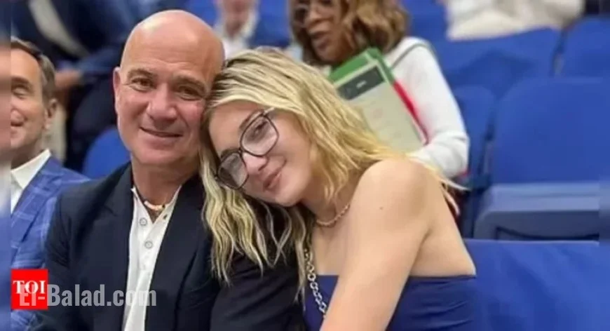 Jaz Agassi Charms with New Partner Copper, Steffi Graf and Andre’s Daughter
