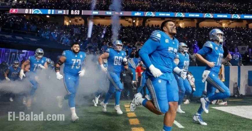 Detroit Lions Reveal Updated Depth Chart for Week 7 Clash with Buccaneers