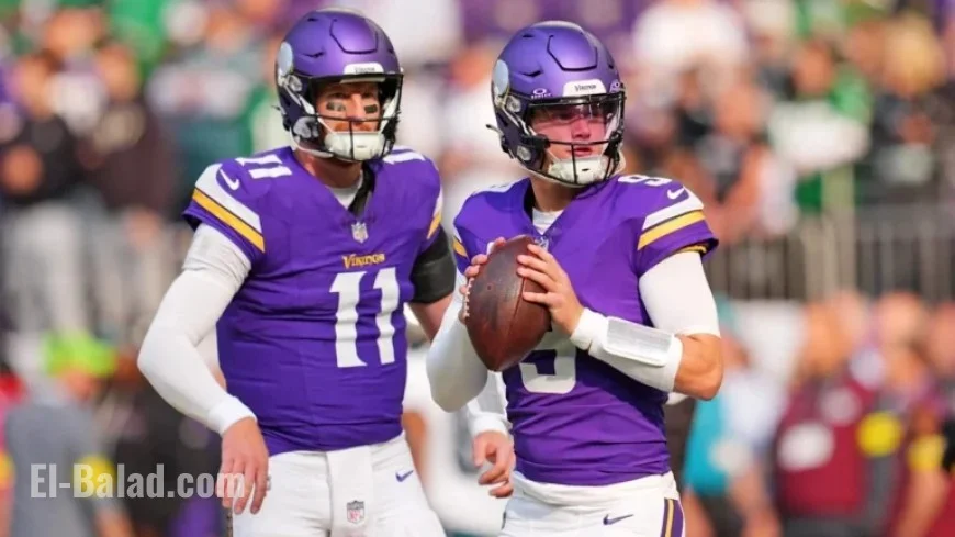 Vikings’ Quarterback Choice Clear After Eagles Defeat