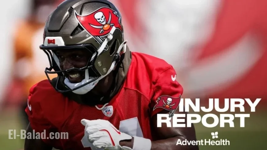 Buccaneers vs. Lions Oct. 18 Injury Update: Godwin Jr., Irving, Williams, Haggard Out