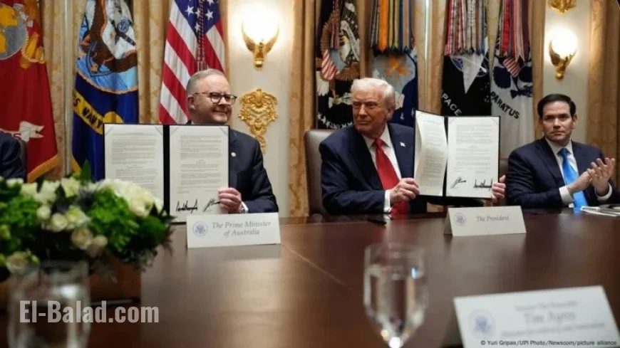 Trump Secures $8.5 Billion Rare Earths Agreement with Australia