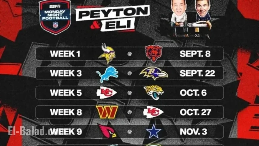 “ManningCast Tonight? Check Monday Night Football Schedule”