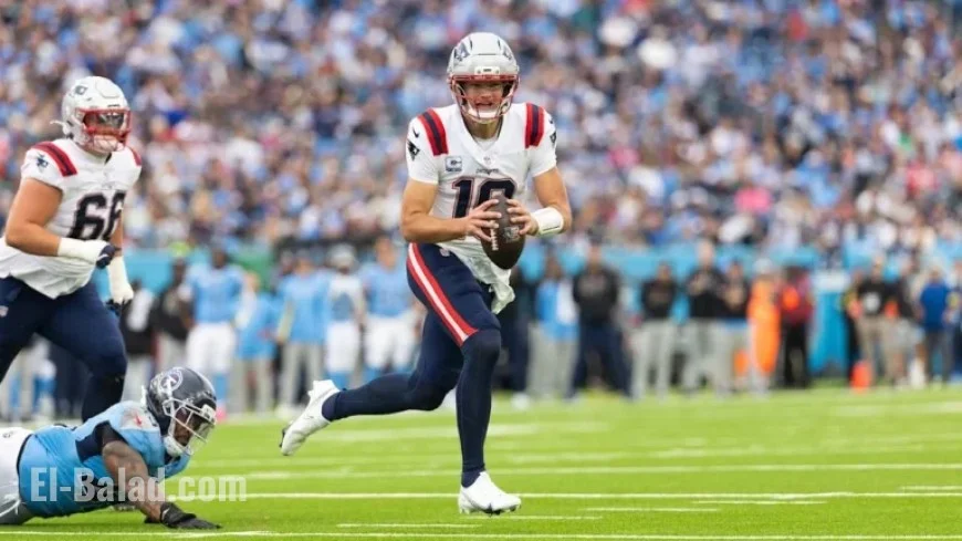QB Drake Maye, Run Game, Patriots Defense Shine in Win Over Titans