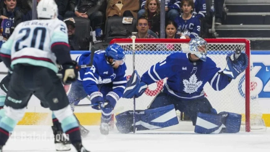 Maple Leafs’ Stolarz, Nylander Reconcile After Goalie Criticism Post-Loss
