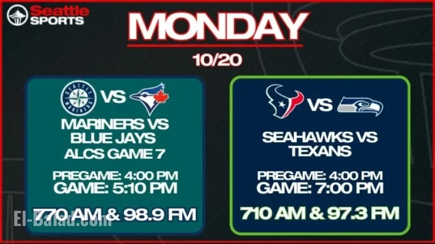 Listen to Mariners ALCS Game 7 and Seahawks vs. Texans on Seattle Sports App
