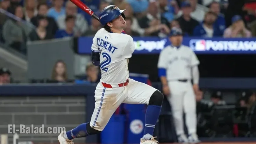 Ernie Clement Makes MLB History with Blue Jays’ Playoff Start