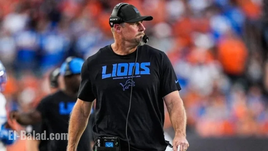 Holly Campbell Stands Out in Referee-Inspired Outfit at Lions’ MNF Game