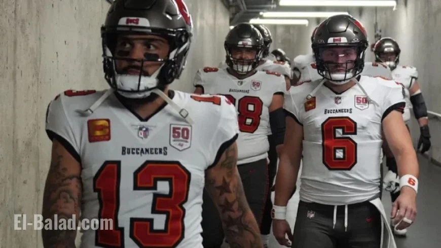 Bucs’ Evans Leaves Game with Concussion, Shoulder Injury