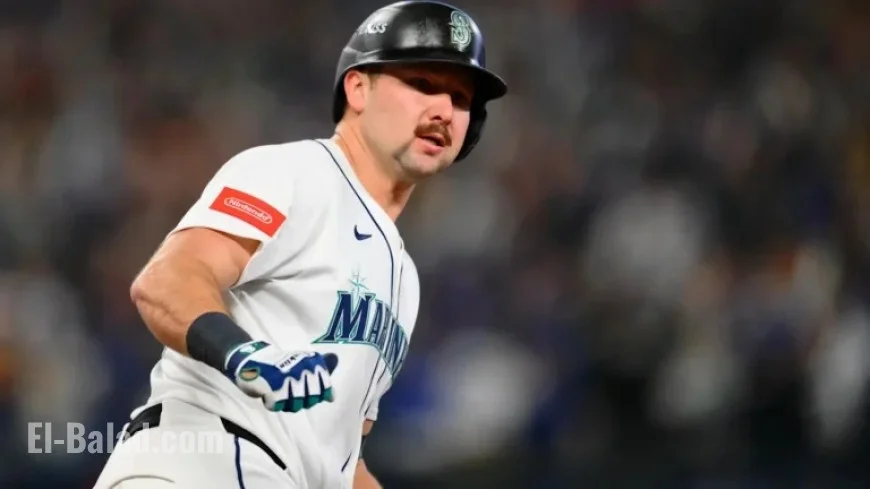 Cal Raleigh’s Girlfriend Hannah Dazzles in Mariners WAGs Game 5 Ensemble