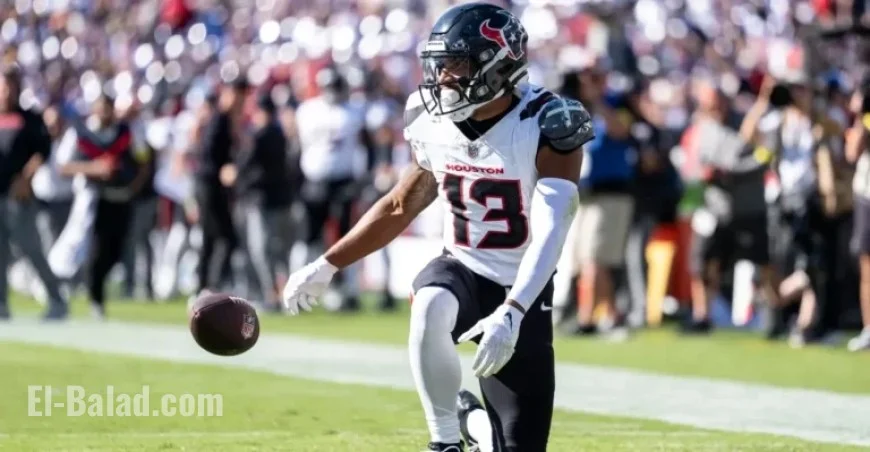 Texans’ Key Wide Receiver Out for Game Against Seahawks