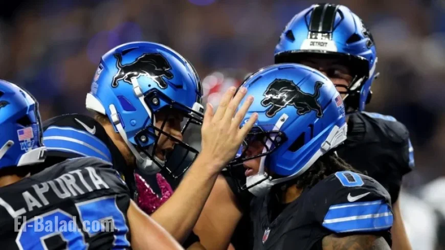 Jahmyr Gibbs Leads Lions to 24-9 Victory Over Buccaneers