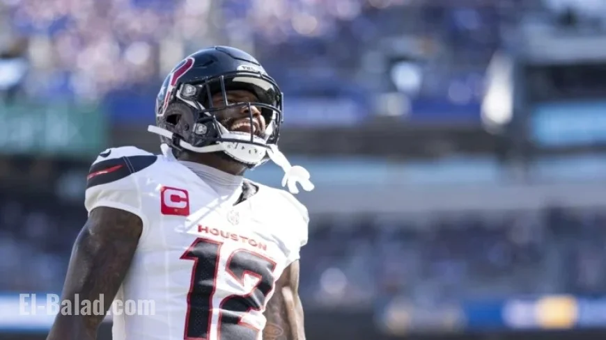 Nico Collins Undergoes Concussion Assessment in Locker Room