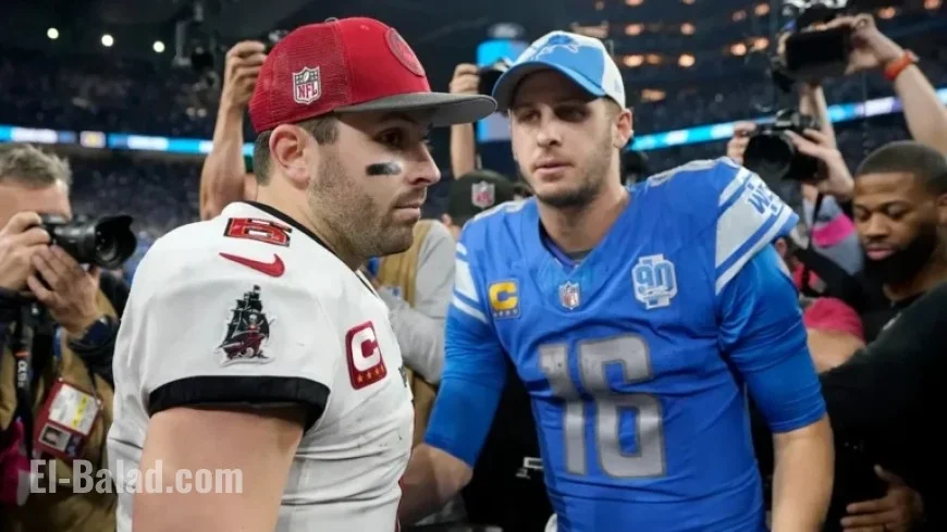 Goff, Mayfield Lead Lions-Bucs Showdown After Overcoming Challenges