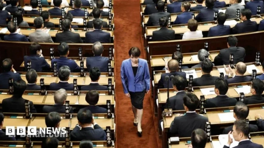 Sanae Takaichi Elected as Japan’s First Female Prime Minister