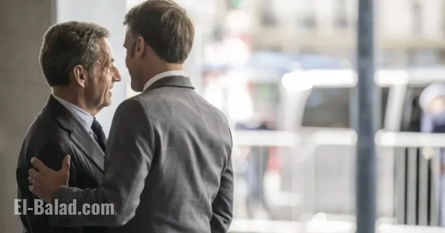 Emmanuel Macron Meets Nicolas Sarkozy Before Imprisonment