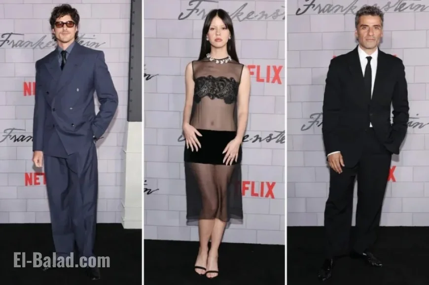 Jacob Elordi, Mia Goth, Oscar Isaac Shine at ‘Frankenstein’ NY Premiere
