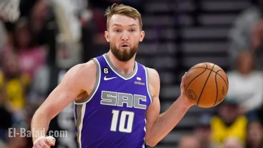 Kings’ Sabonis Sidelined a Week Due to Hamstring Injury